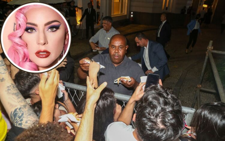 Lady Gaga manda pizza para fãs