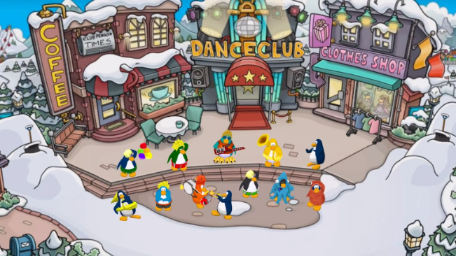 imagem club penguin